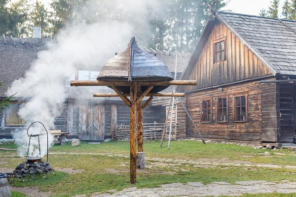 Viikinkien kylän taverna