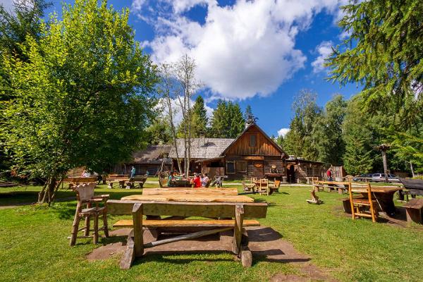 Taverne im Wikinger-Dorf