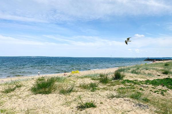 Stroomistranden, promenadvägen Rocca al Mare