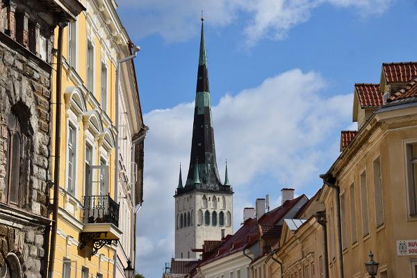 St Olaf's Church in Tallinn
