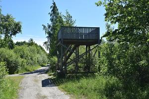 Birdwatching towers in Paljassaare Special Conservation Area