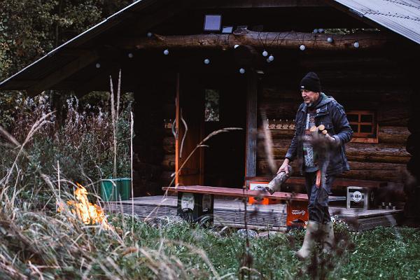 Smoke sauna in Jantsu talu (Jantsu Farm) 