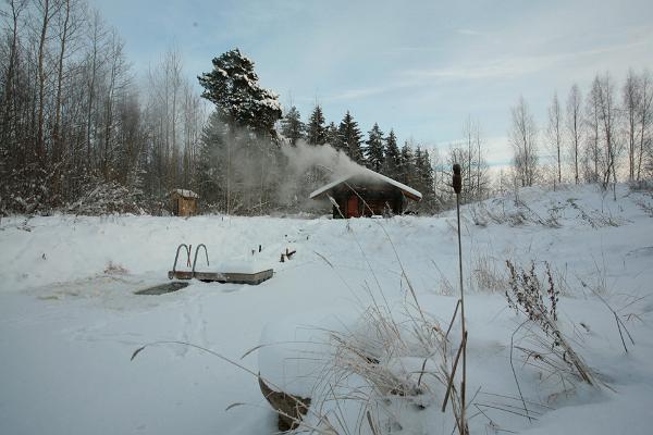 Smoke sauna in Jantsu talu (Jantsu Farm) 