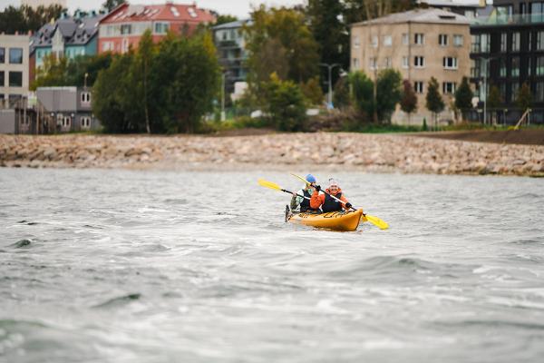 Kayak trip on Tallinn Bay