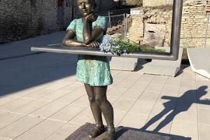 Edith Kotka-Nymani skulptuur “8 aastane Edith”