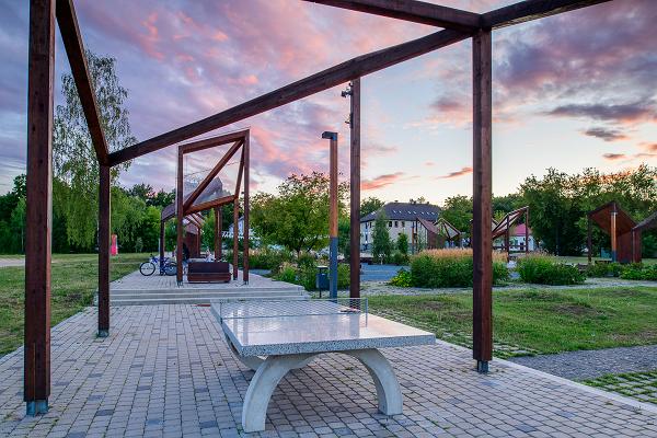 Zentraler Platz der Stadt Põlva