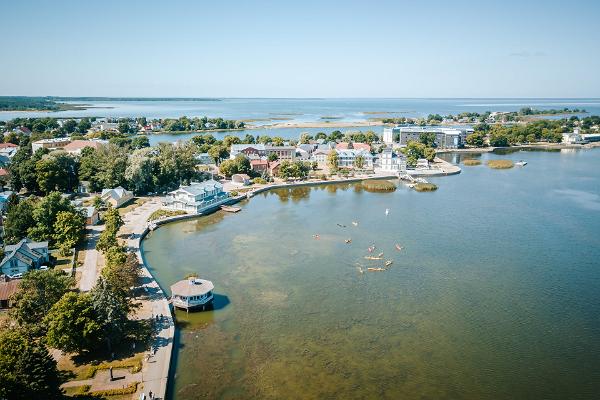 Kayaking on Haapsalu Bay