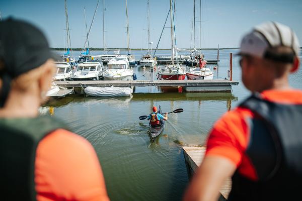 Kayaking on Haapsalu Bay