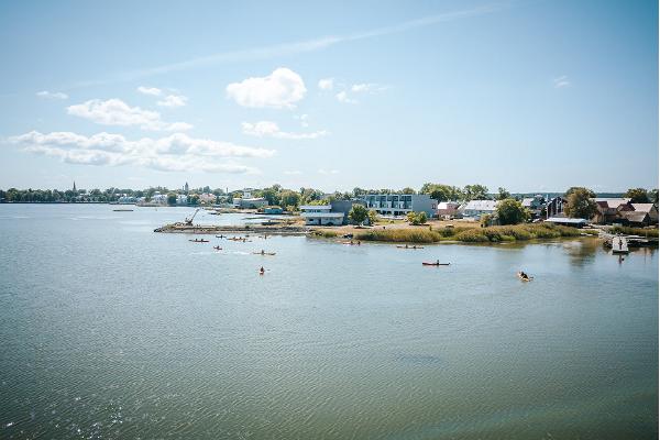 Kayaking on Haapsalu Bay