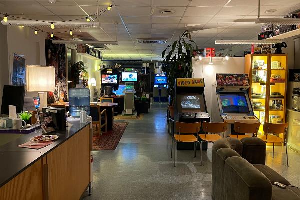 Interaktīvs videospēļu muzejs LVLup