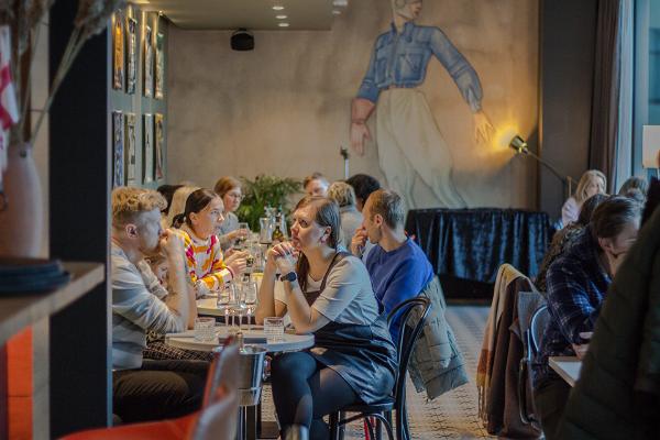 Den georgiska restaurangen Lendav Maaler