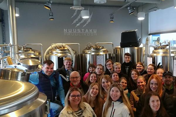 Tour of the Nuustaku Brewery