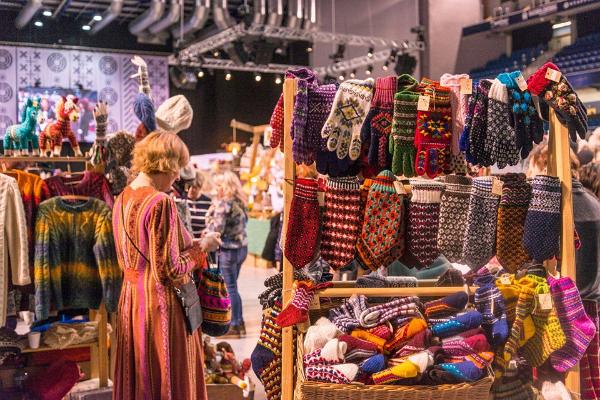 Knitwear at St Martin's Day Fair