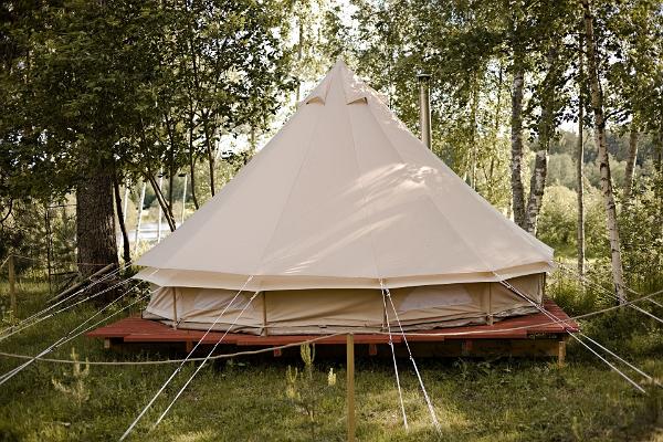 Rannapungerjan glamping ulkoa