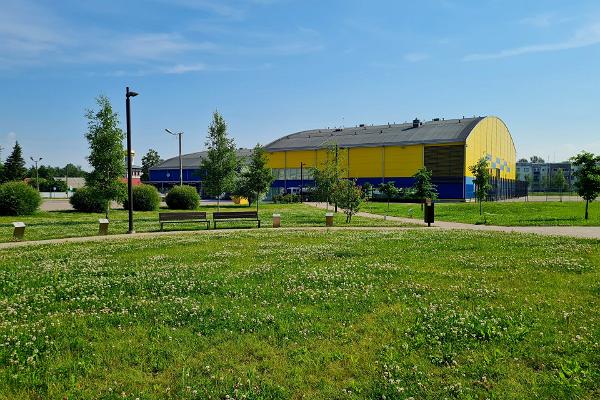 Narva Sports Centre in summer