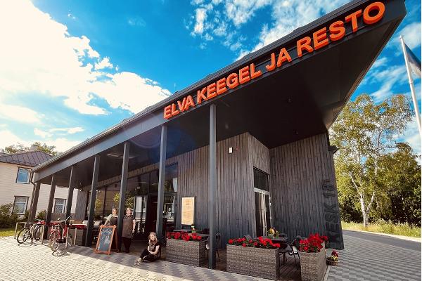 Кегельбан и ресторан "Keegel ja Resto" в Эльва