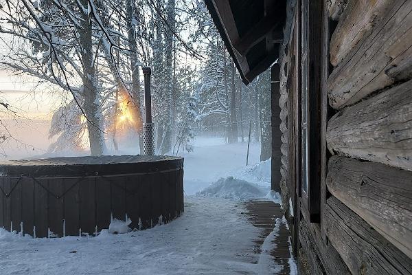 Lauku sētas "Männi" dūmu pirts