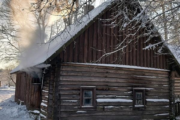 Lauku sētas "Männi" dūmu pirts