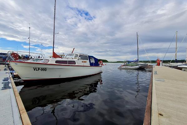 Der Hafen von Narva-Jõesuu