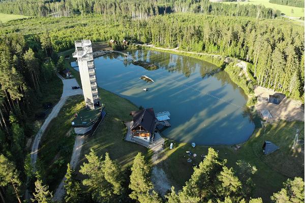 Camping houses and camping at Metsjärve Holiday House