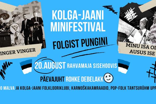 Kolga-Jaani minifestival Folgist Pungini