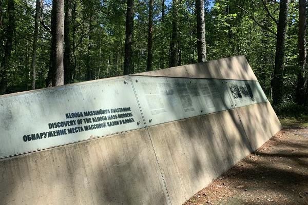 Konzentrationslager Klooga und Holocaust-Gedenkstätte