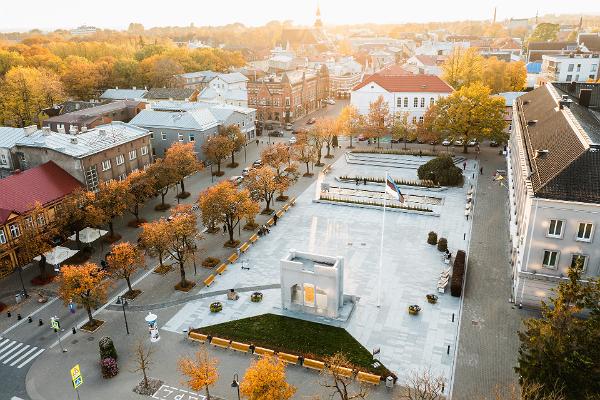 Monument to declaring the independence of the Republic of Estonia