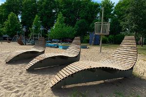 Vallikäär playground in Pärnu