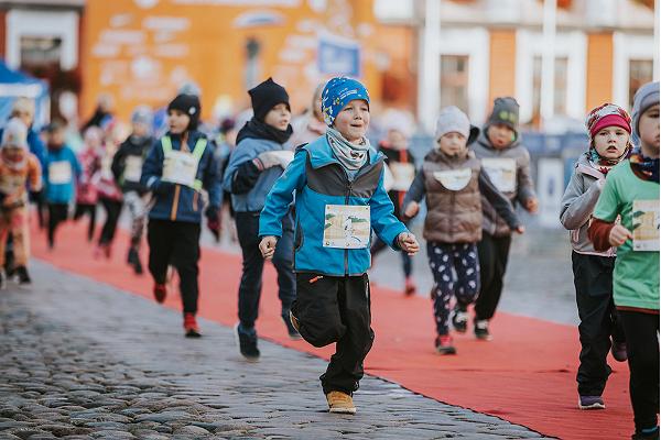 Tarton kaupunkimaratonin lasten juoksut