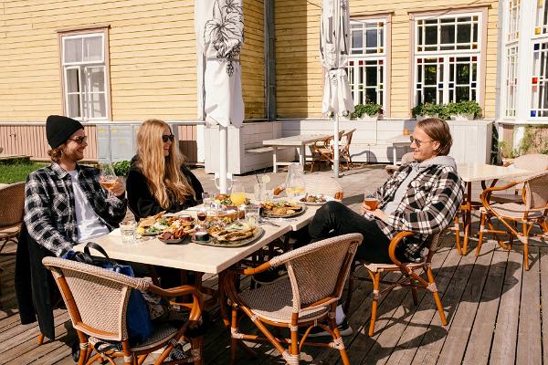 Das Restaurant "Ku-Kuu" im Kursaal von Kuressaare