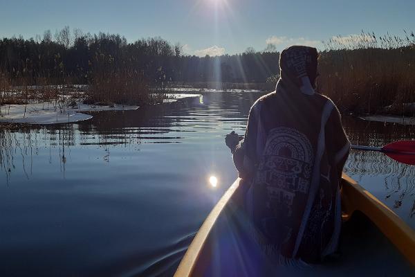 Boat and canoe rental at Jõesuu Home Accommodation