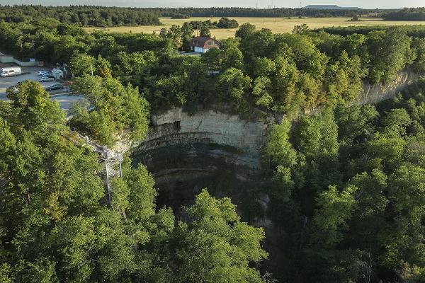 Глинт Онтика - самая высокая часть Балтийского глинта