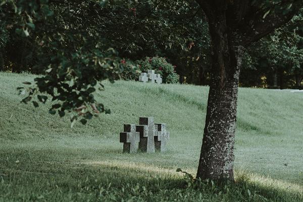 Кладбище немецких солдат в городе Вильянди