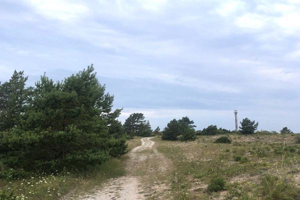 Naturpfad und Zeltplatz der Erholungsstelle von Harilaid