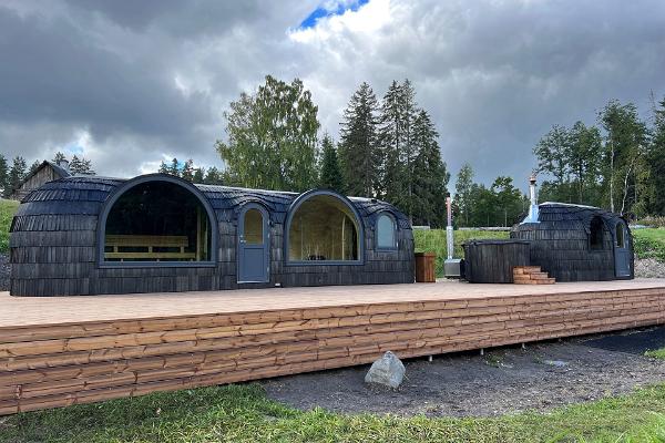 Igloo saunas in Kõrvemaa