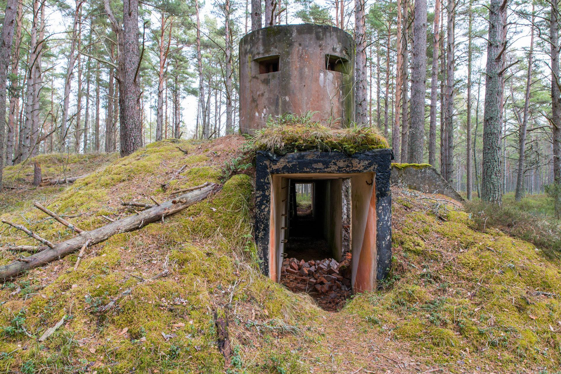 Guided military nature hike in Tahkuna, Hiiu County
