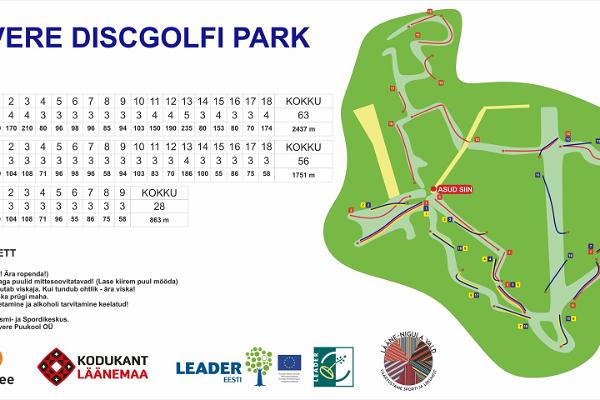 Discgolf-Park in Palivere