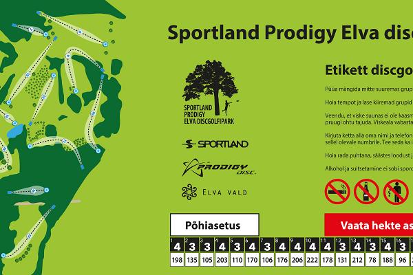 Sportland Prodigy Elva Discgolf Park