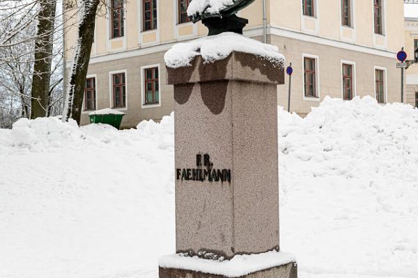 Das Denkmal für Fr. R. Faehlmann