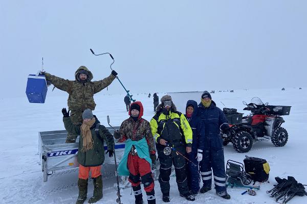 Зимняя рыбалка с Pärnu Kalatakso