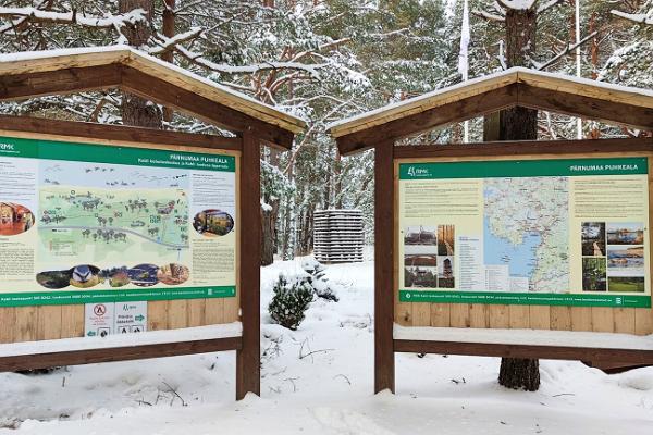 Erholungsbereich des Kreises Pärnu und Naturzentrum Kabli