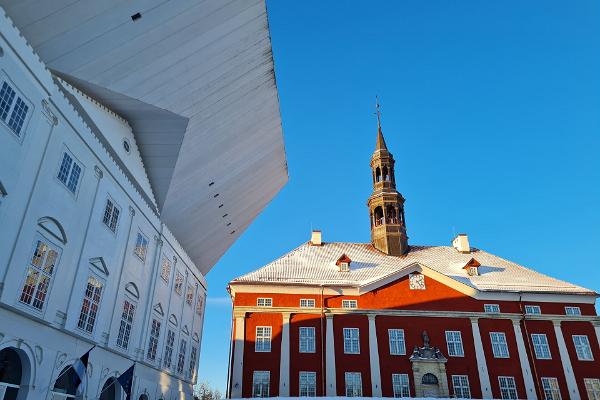 Narva Raekoda pärast restaureerimist