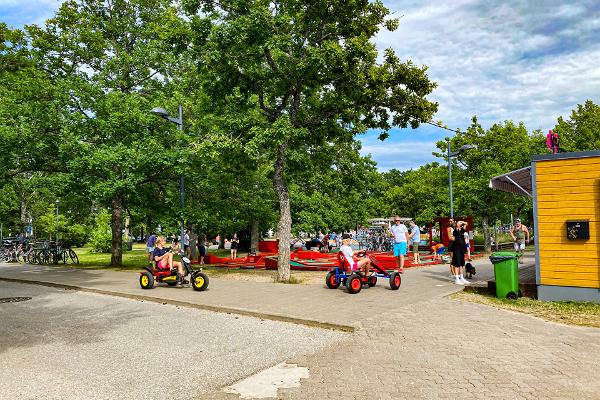 Spielplatz am Strand Pärnu