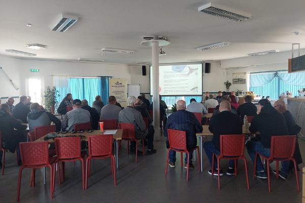 A seminar room in the Räpina harbour pavilion