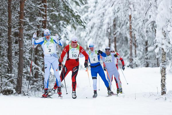Maratonisõitjad metsas