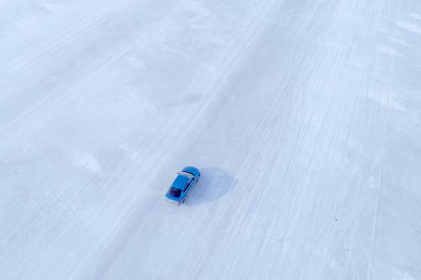 Ледовый путь – признак настоящей эстонской зимы
