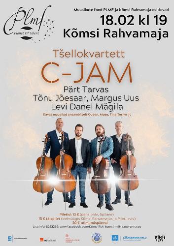 Tšellokvartett C-Jam kontsert