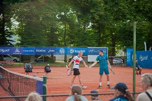 Tennisplätze des Tennisclubs im Stadtzentrum von Pärnu
