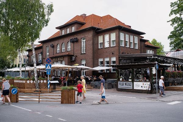 Restaurant der Villa Wesset