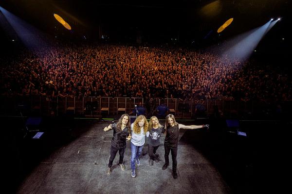 Megadeth concert in Tallinn